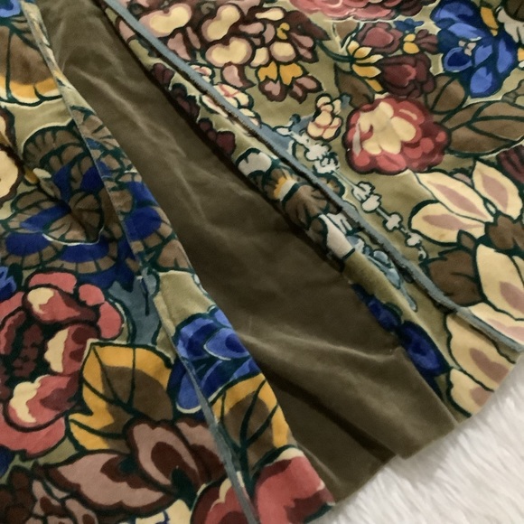 Vintage Luis Mari a line floral skirt - Picture 6 of 7